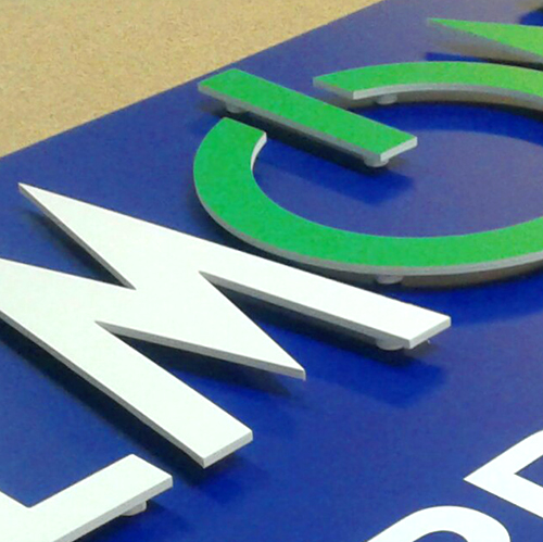 Псевдообъёмные буквы